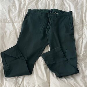 J. Crew Men's Forest Green Chinos